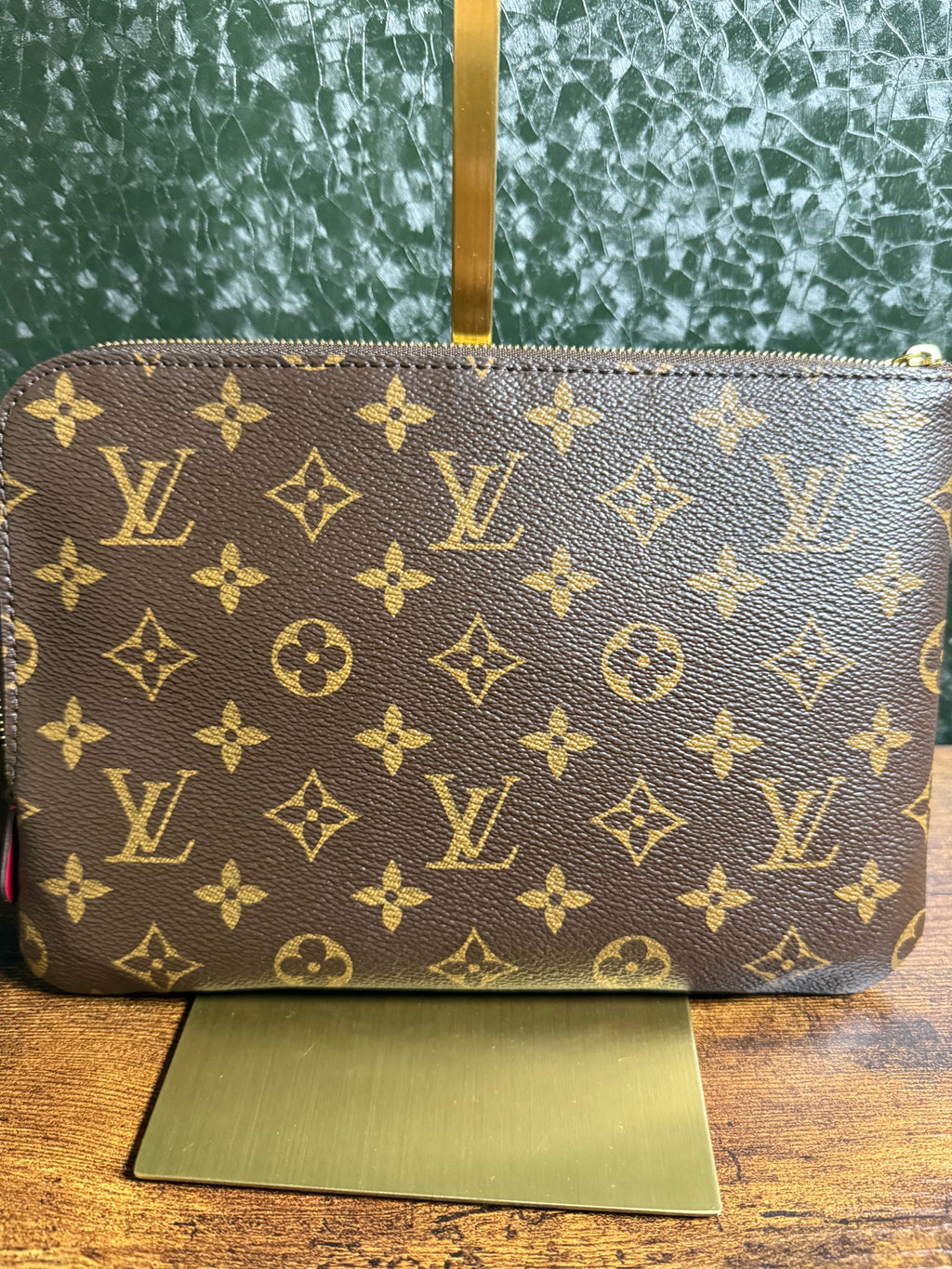 Louis Vuitton Etuí Voyage PM Monogram Canvas Pouch Clutch