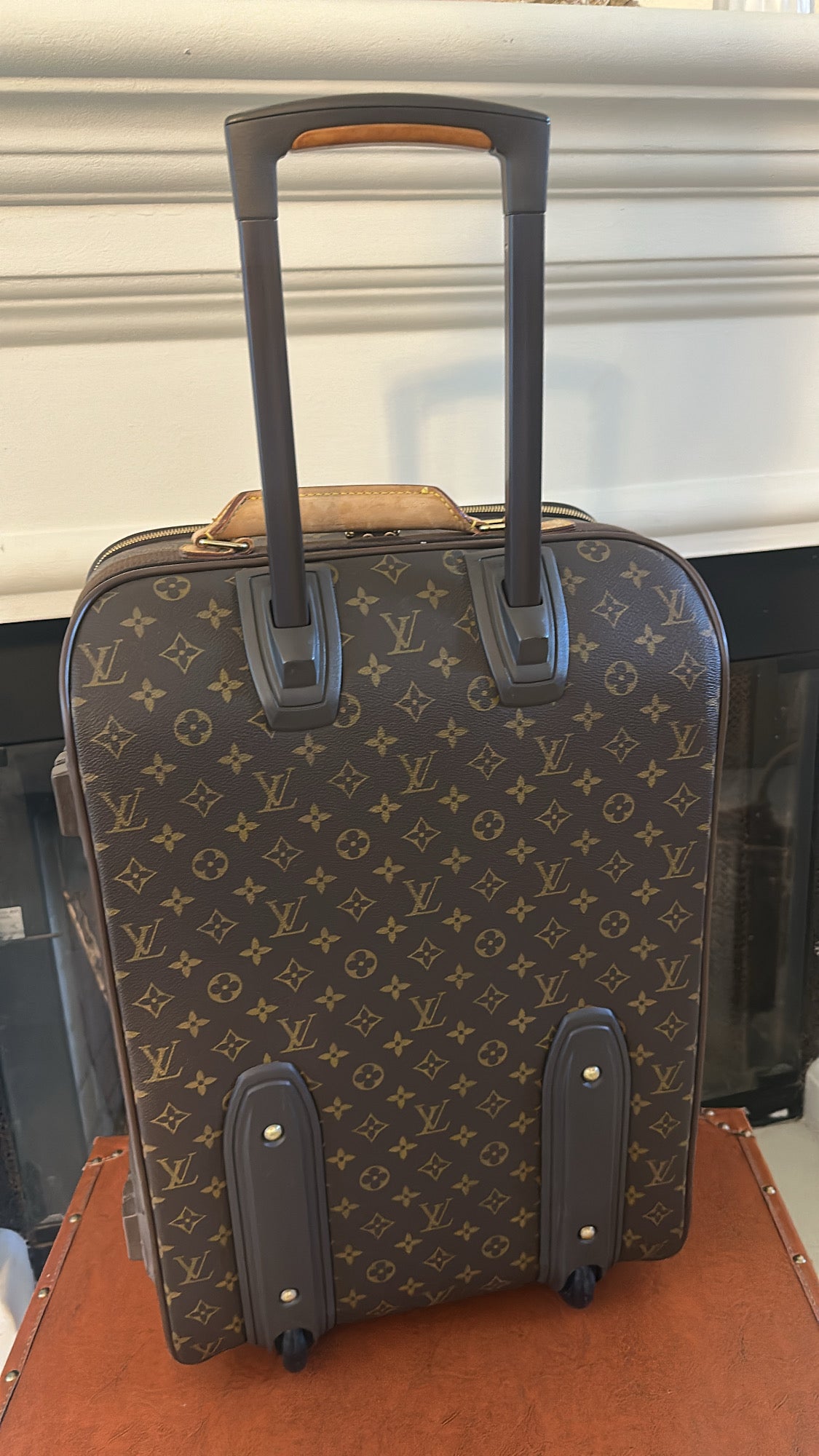 LOUIS VUITTON Monogram Canvas Pegase 55 Rolling Suitcase