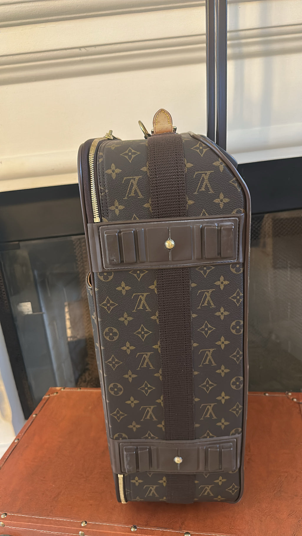 LOUIS VUITTON Monogram Canvas Pegase 55 Rolling Suitcase