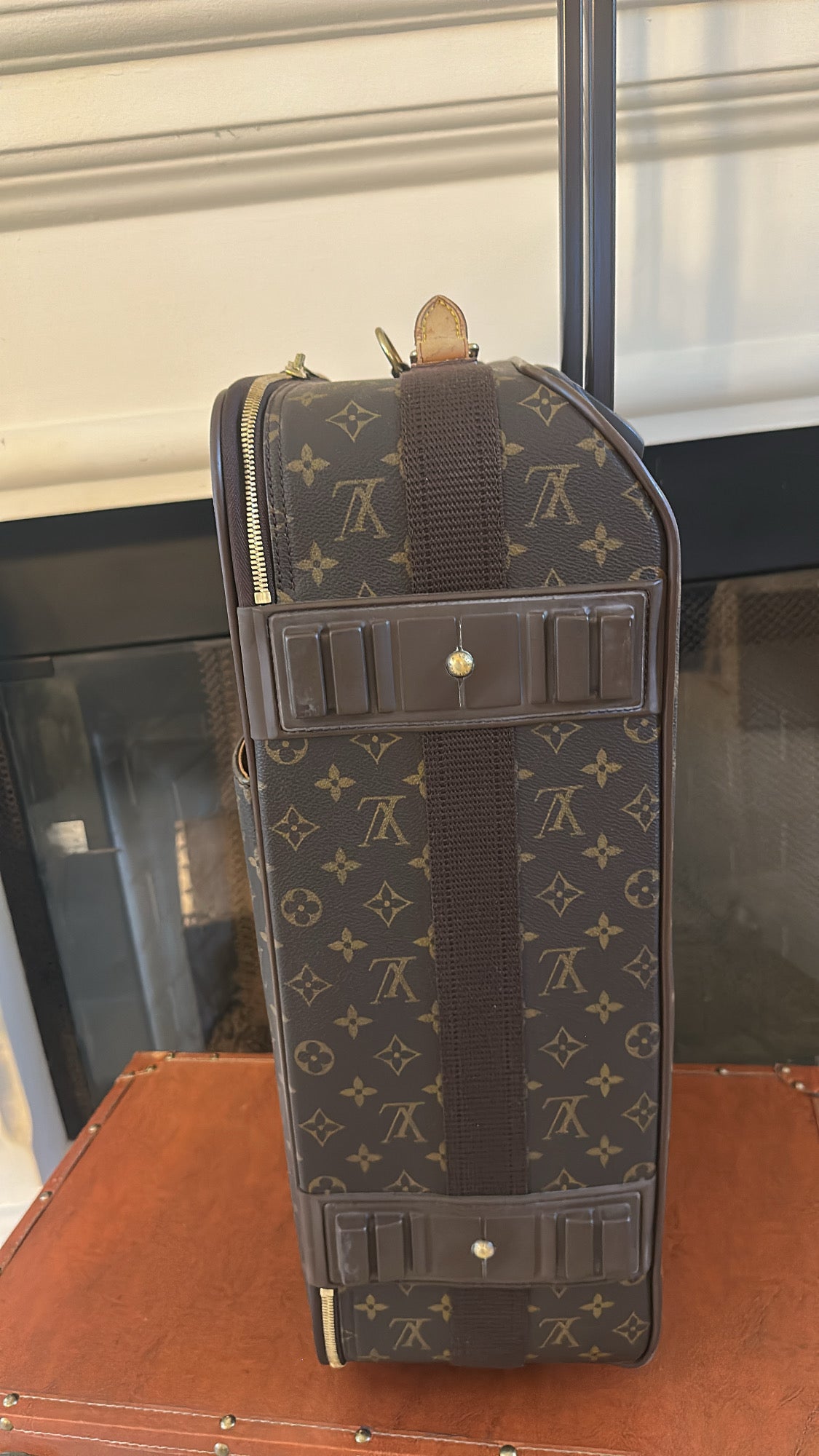 LOUIS VUITTON Monogram Canvas Pegase 55 Rolling Suitcase