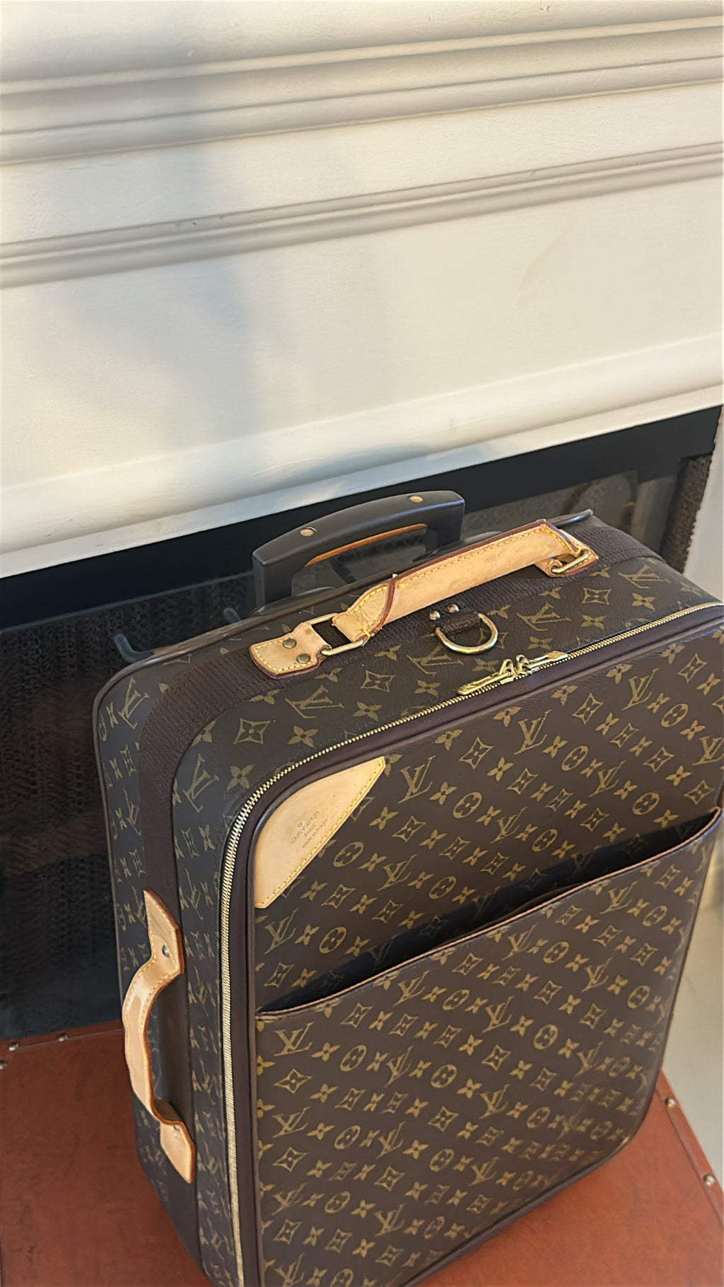 LOUIS VUITTON Monogram Canvas Pegase 55 Rolling Suitcase
