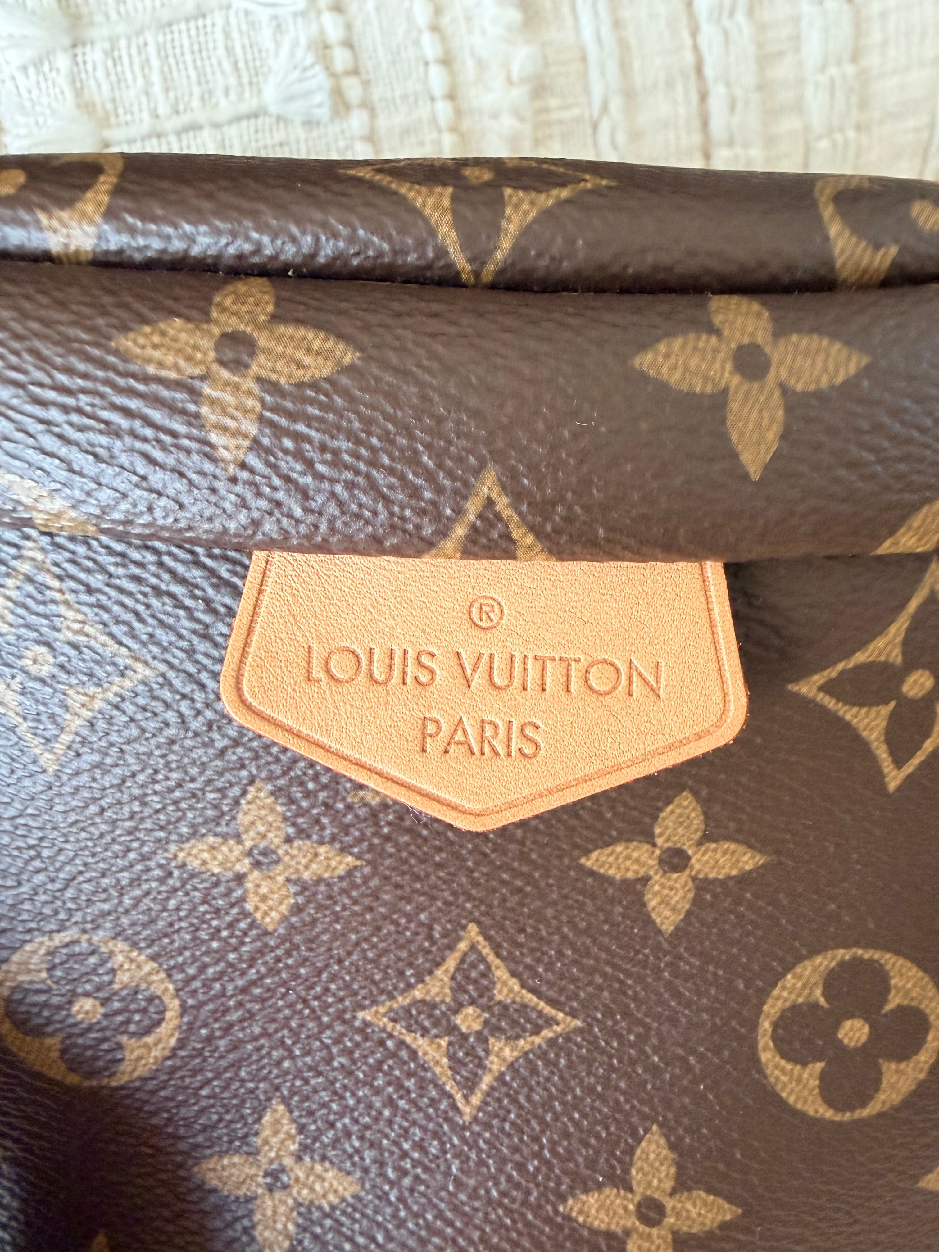 Louis Vuitton Monogram Bumbag | Brown Canvas Belt Bag Crossbody | Iconic LV Waist Bag