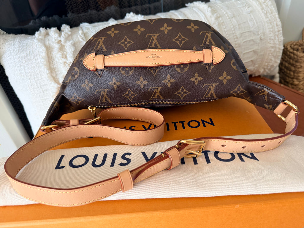 Louis Vuitton Monogram Bumbag | Brown Canvas Belt Bag Crossbody | Iconic LV Waist Bag