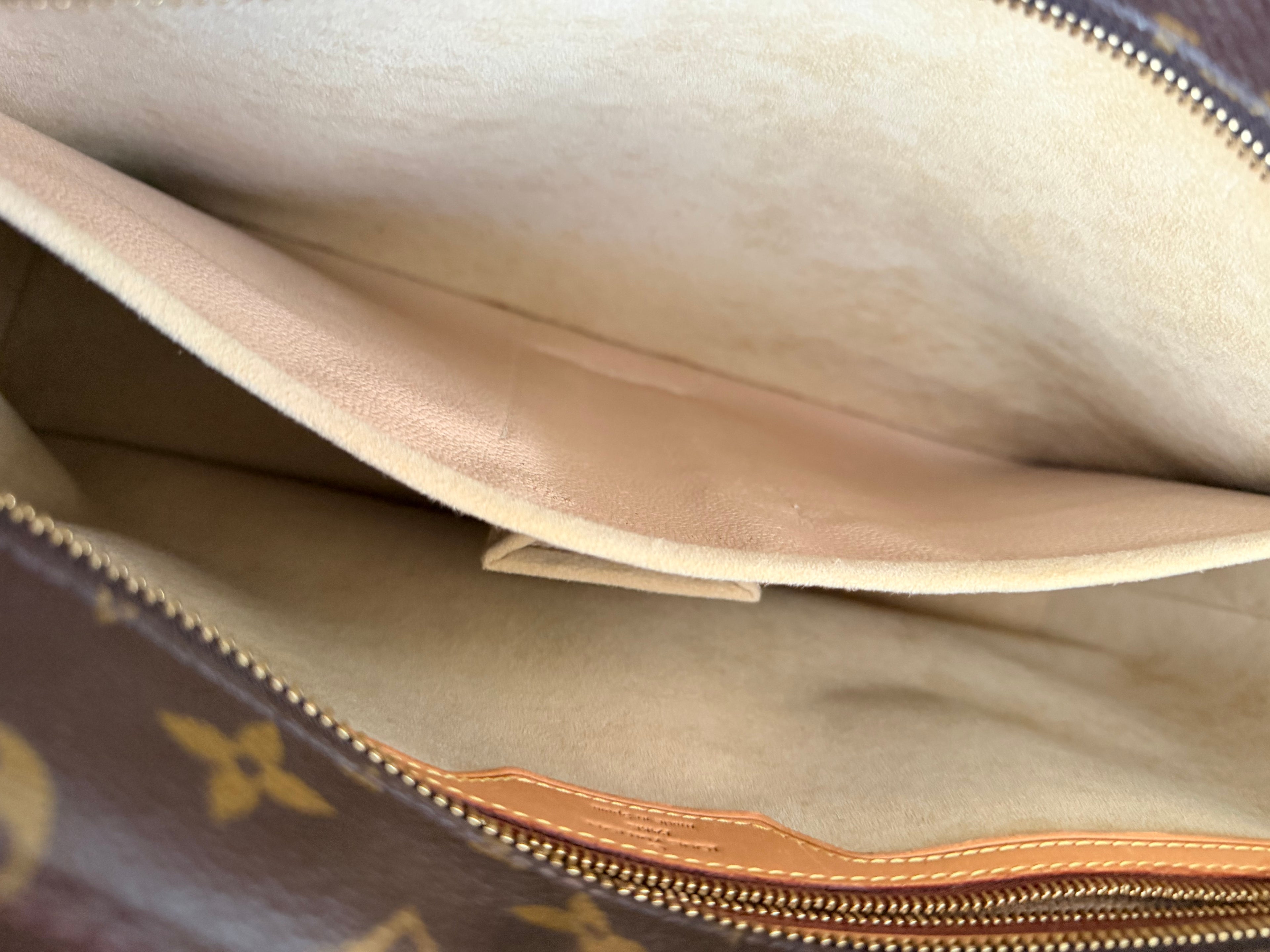 Louis Vuitton Luco Tote Bag | Monogram Canvas Vintage Shoulder Tote | Preloved Luxury Work Bag