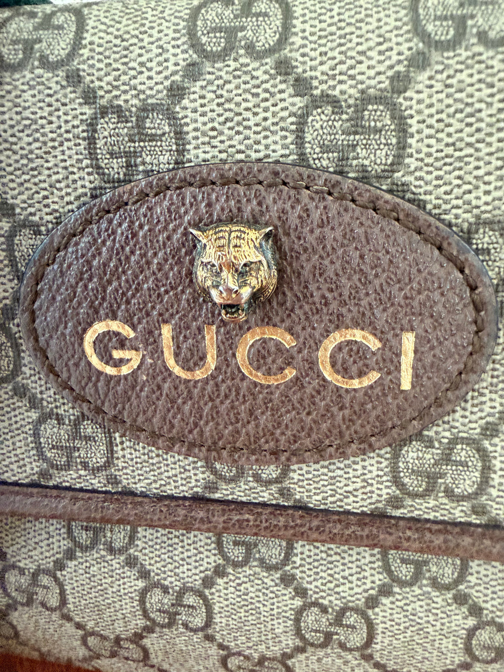Gucci GG Supreme Neo Vintage Web Belt Bag | Gucci Monogram Crossbody Waist Bag
