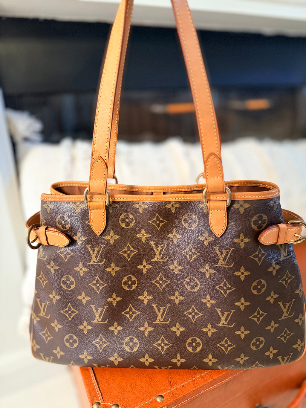 Louis Vuitton Batignolles Horizontal Monogram Shoulder Bag with