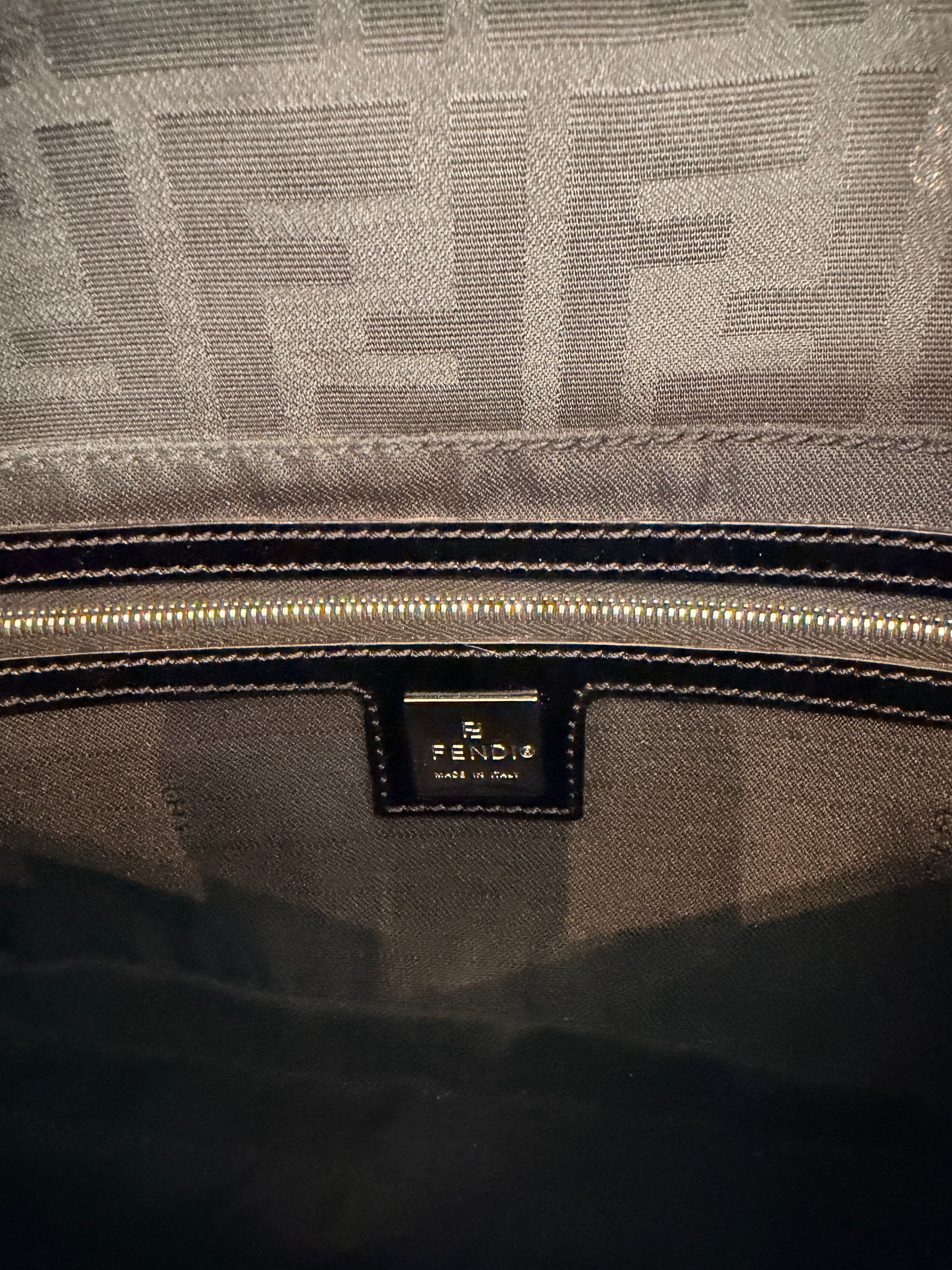 FENDI Zucca FF Baguette Small Vintage