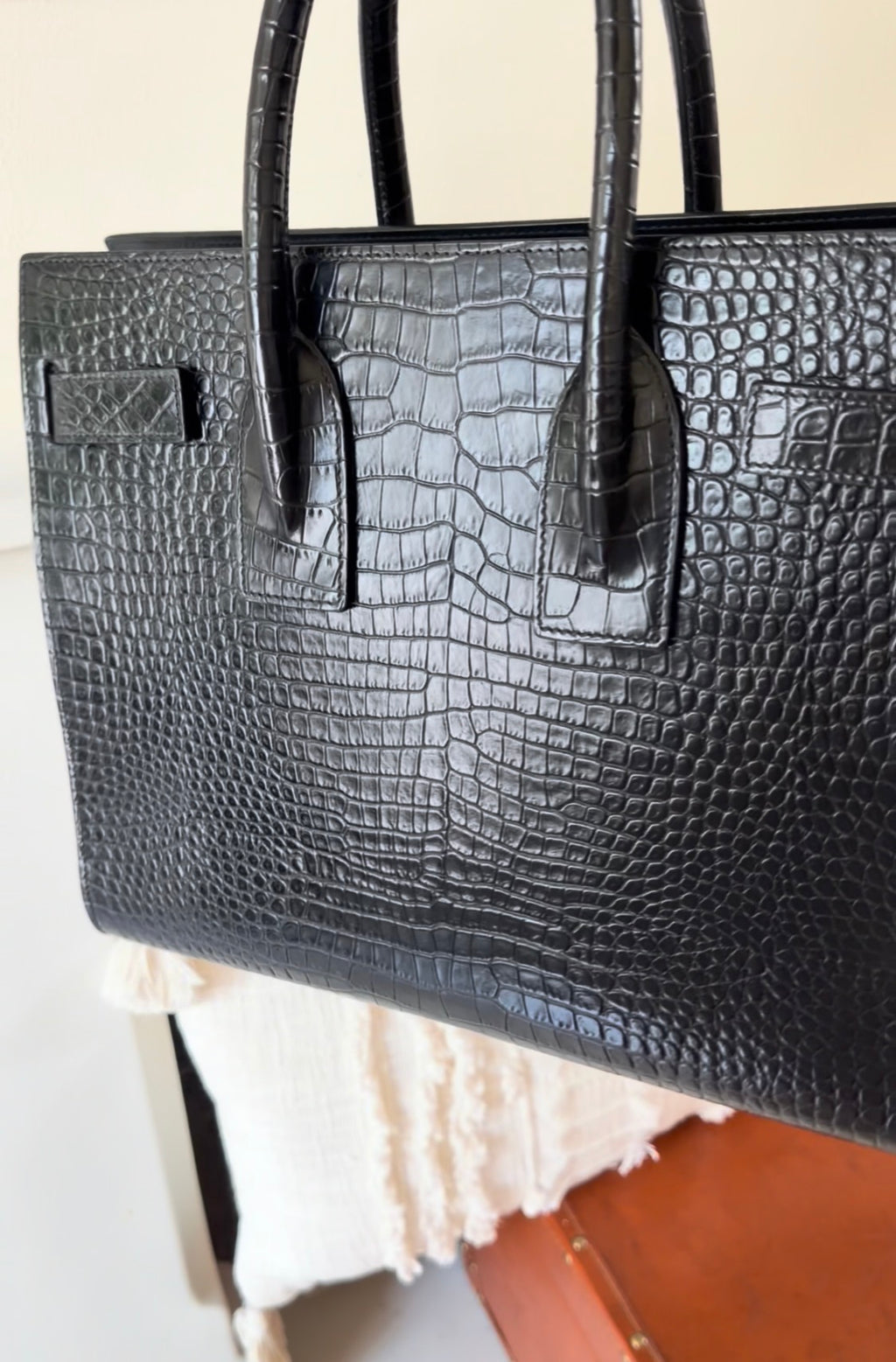 Saint Laurent Sac De Jour tote