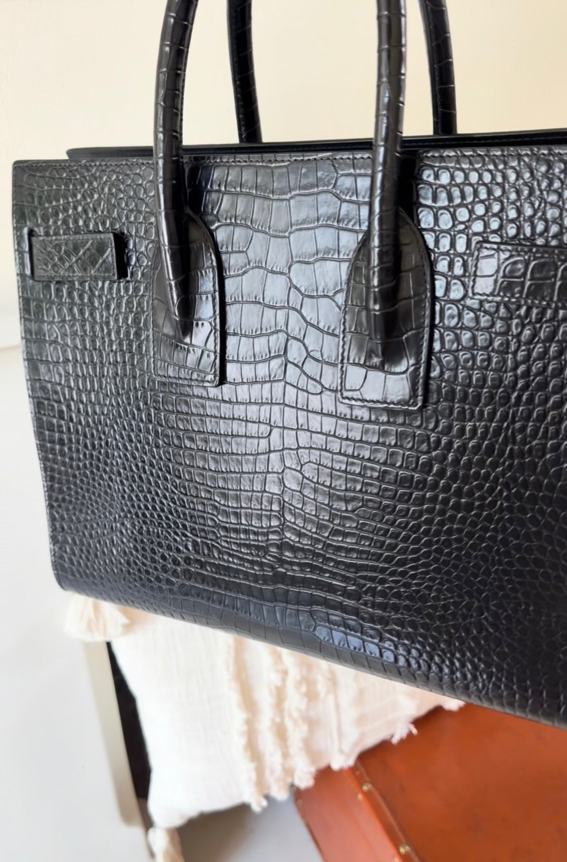 Saint Laurent Sac De Jour tote