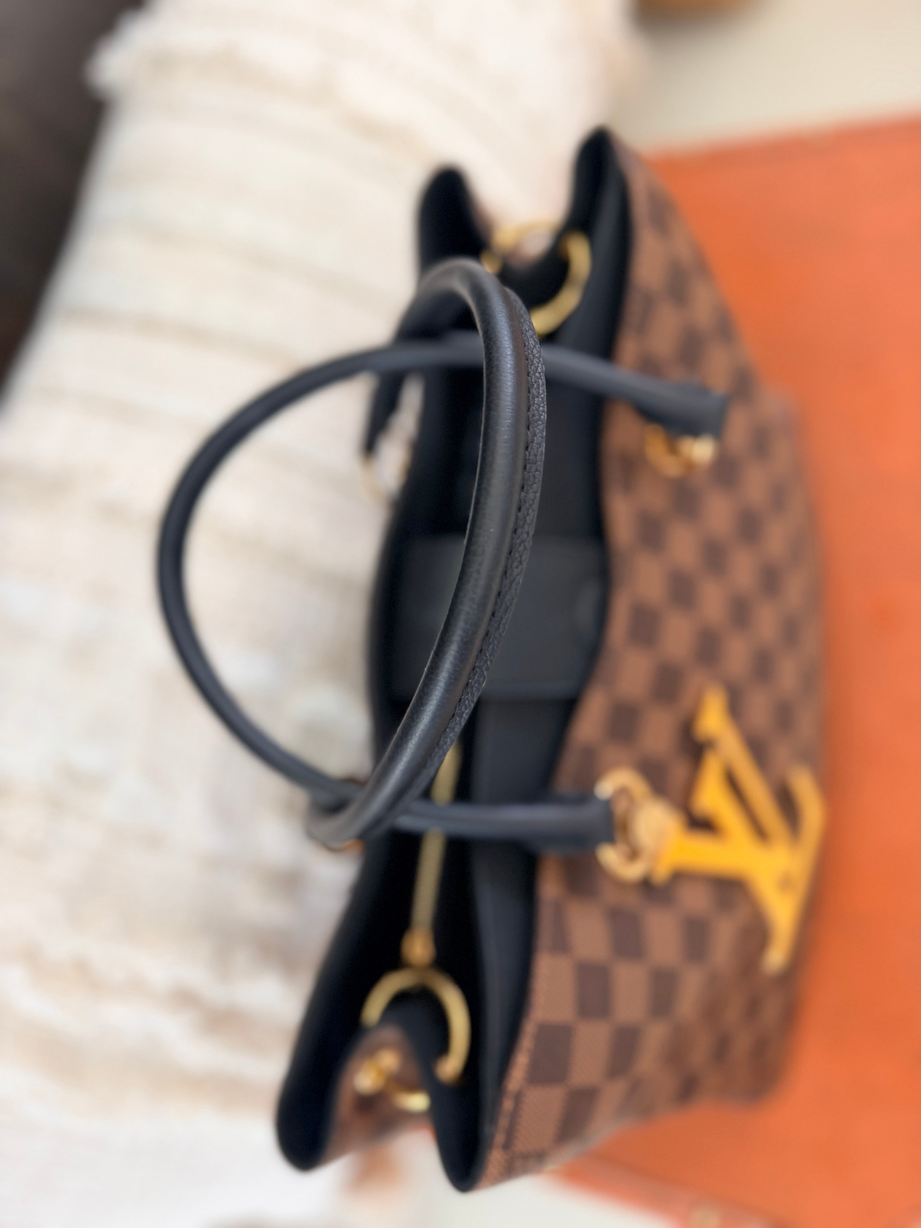 Louis Vuitton Riverside Tote in Damier Ebene