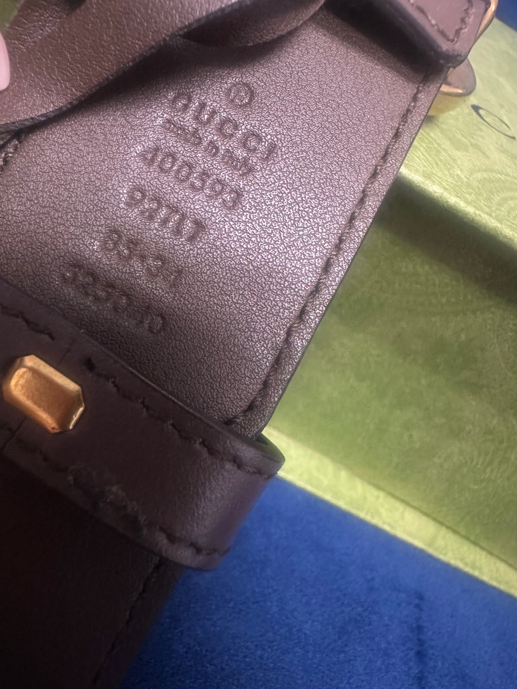 GUCCI Interlocking GG Reversible Belt – GG Supreme Canvas & Brown Leather (Size 90/36)