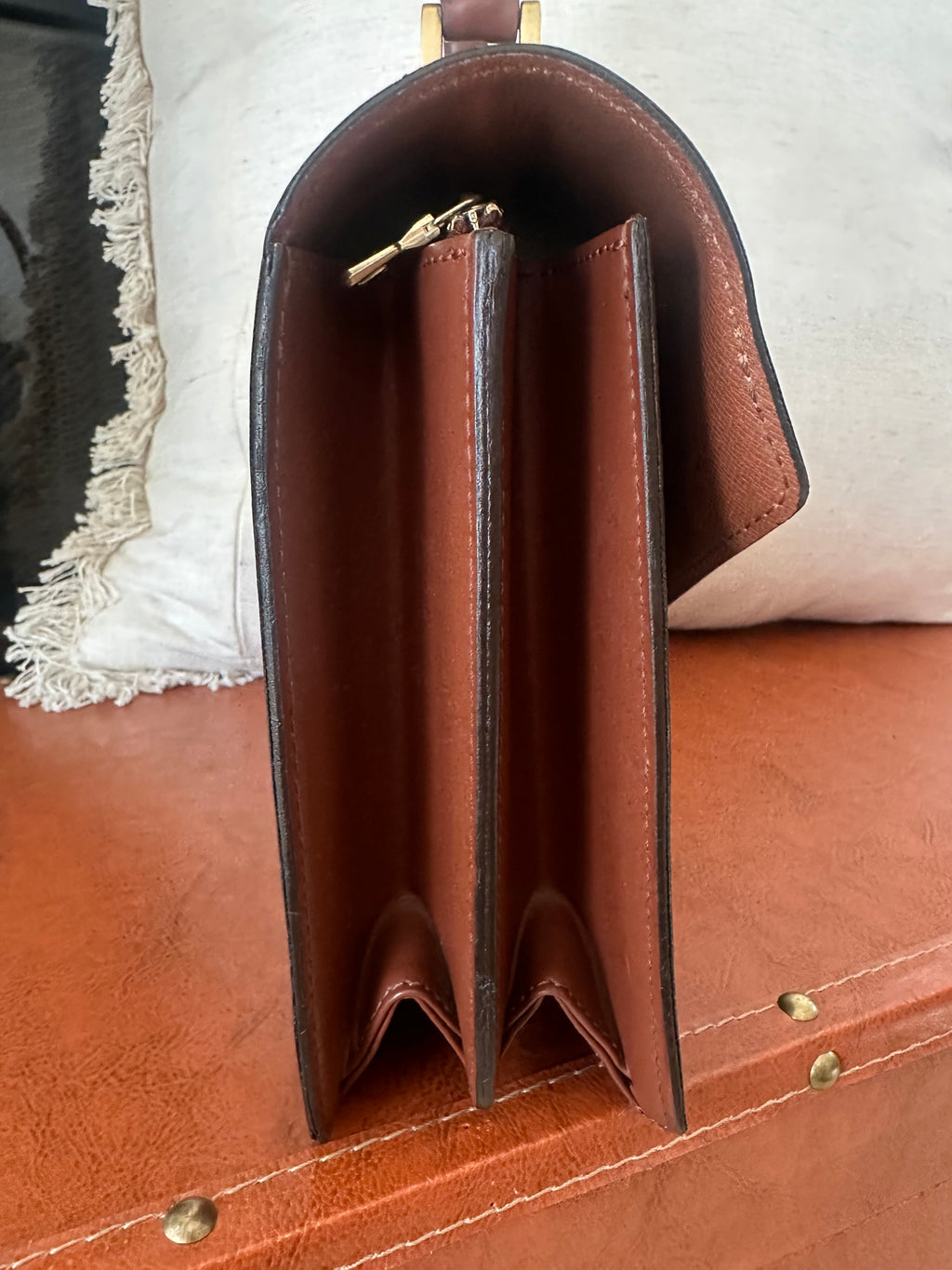 LOUIS VUITTON Monogram Canvas Monceau Bag