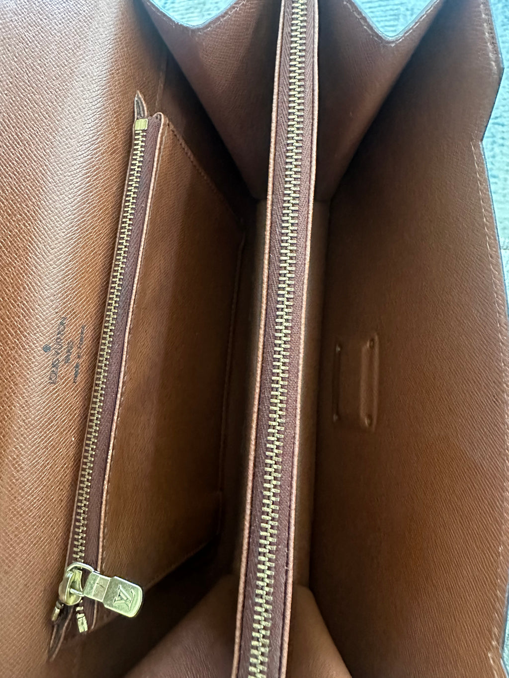 LOUIS VUITTON Monogram Canvas Monceau Bag