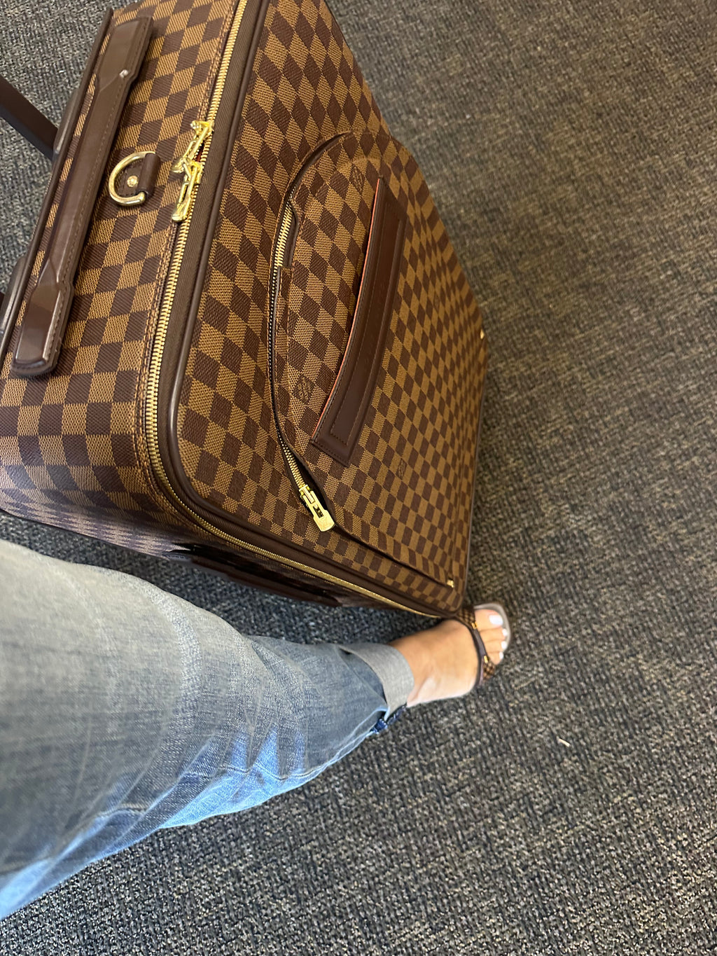 LOUIS VUITTON Pegase Business Luggage Damier