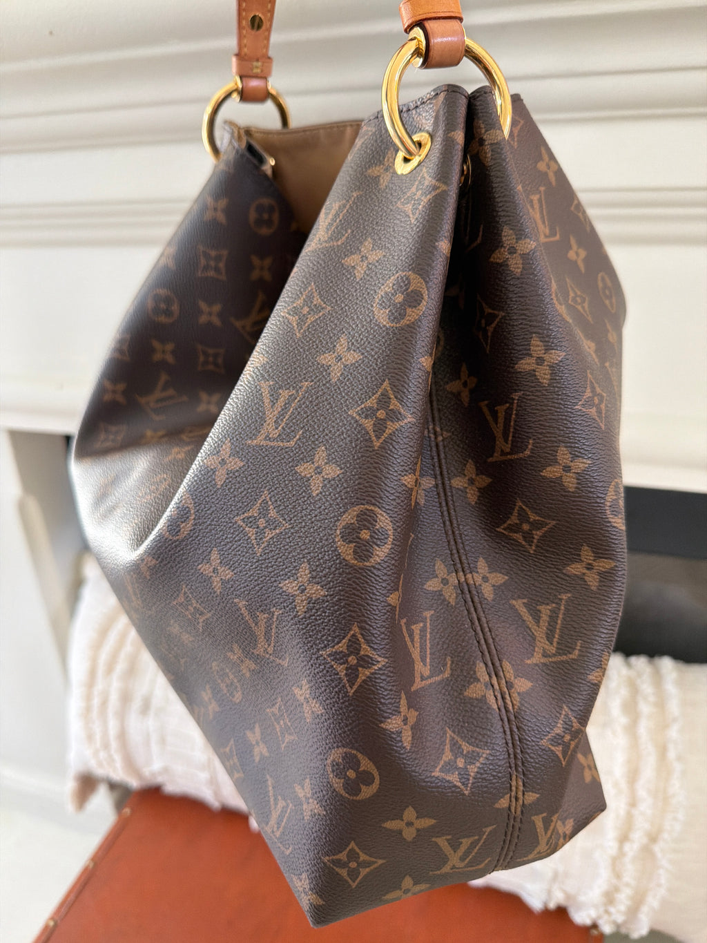 Louis Vuitton Delightful PM/MM Bag | Monogram Canvas Hobo Shoulder Bag | Preloved Luxury