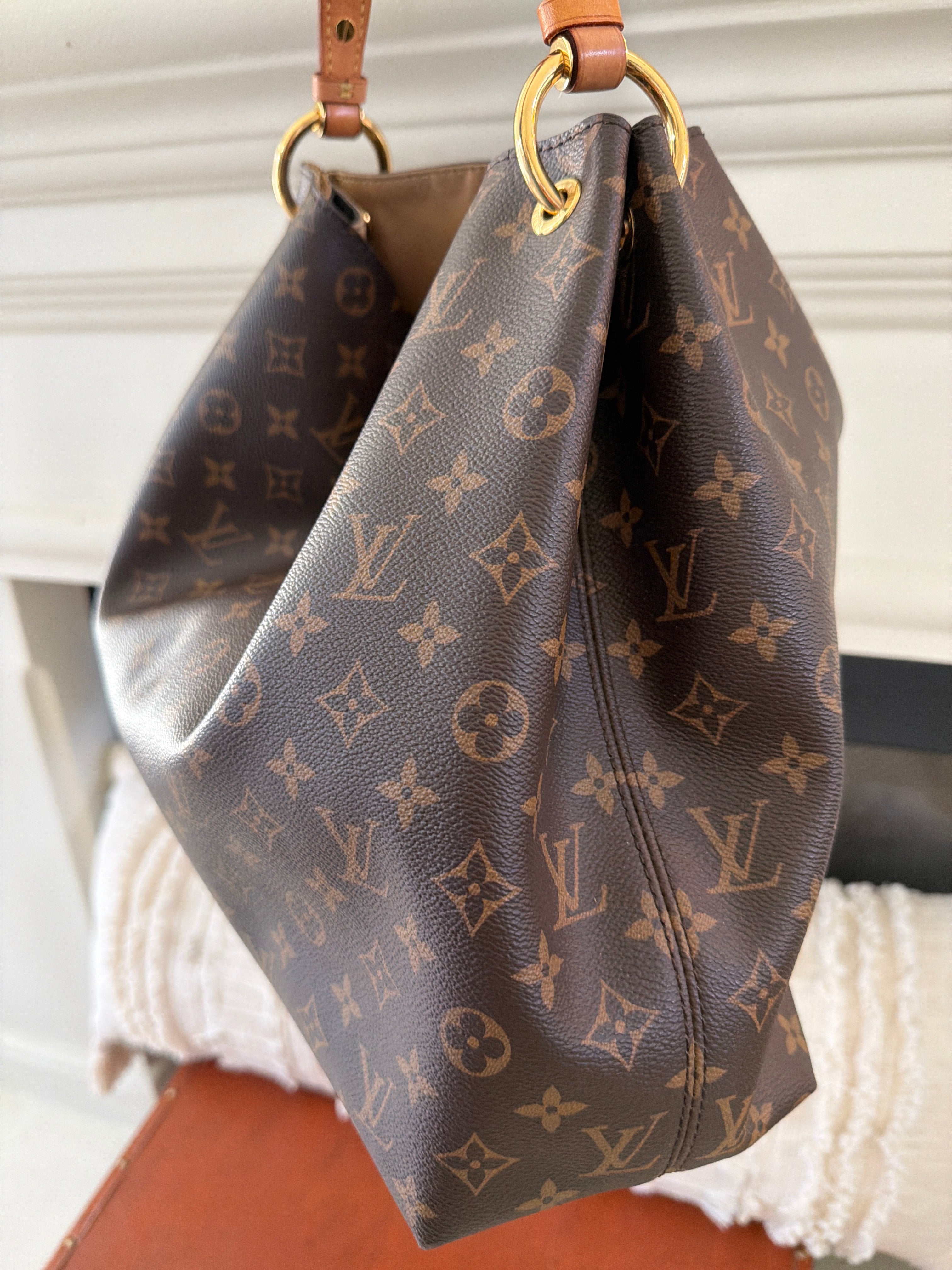 Louis Vuitton Delightful PM/MM Bag | Monogram Canvas Hobo Shoulder Bag | Preloved Luxury