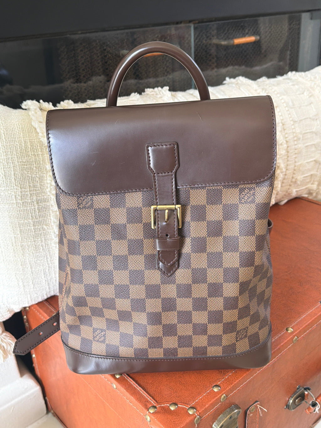 Louis Vuitton Damier Soho Backpack