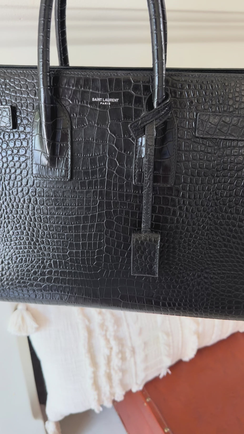 Saint Laurent Sac De Jour tote