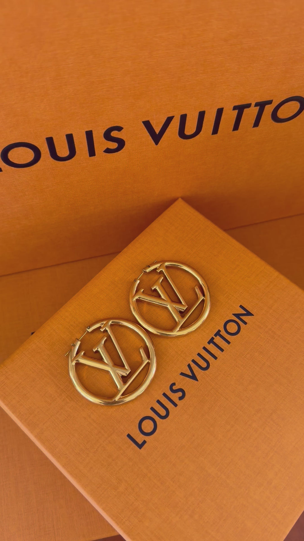 Louis Vuitton Hoop GM Earrings
